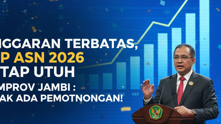 Kabar Baik! TPP ASN 2026 Tetap Utuh Meski Anggaran Terbatas, Pemprov Jambi Tegaskan Tidak Ada Pemotongan