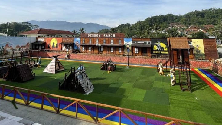 Menikmati Banyak Hiburan dalam Satu Lokasi Wisata, di Wahana Alam Parung Tasikmalaya