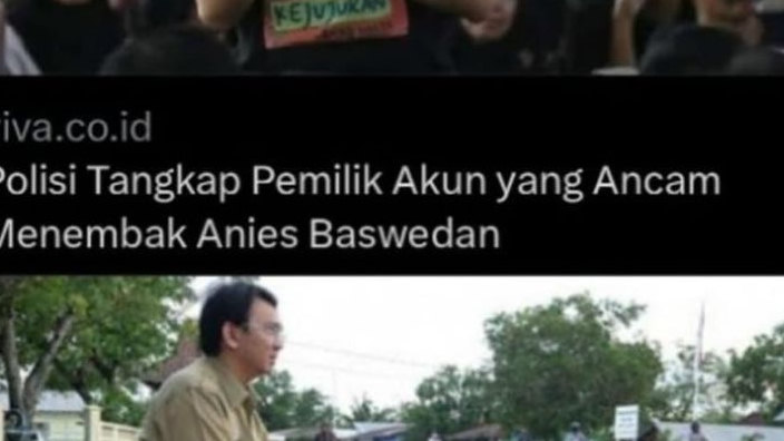 Kader PSI Unggah Foto Anies dan Ahok, Ungkit Lagi Para Pelaku yang Hendak Bunuh Ahok