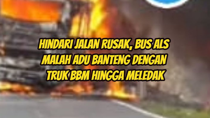 Gara-Gara Lubang Maut! Bus ALS Hantam Tangki Minyak di Musi Rawas Utara, 16 Nyawa Melayang Sia-sia!