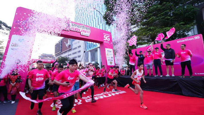 XLSMART Sukses Gelar SMARTFREN Fun Run 5G Medan 2026, Dorong Gaya Hidup Sehat dan Perkuat Pengalaman Digitalisasi Andal