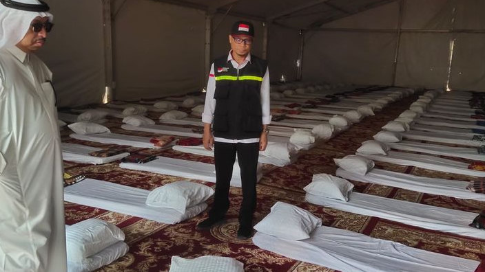 PPIH Arab Saudi Tinjau Persiapan Jemaah Haji di Arafah, Subhan Cholid: Ada Perkembangan Signifikan