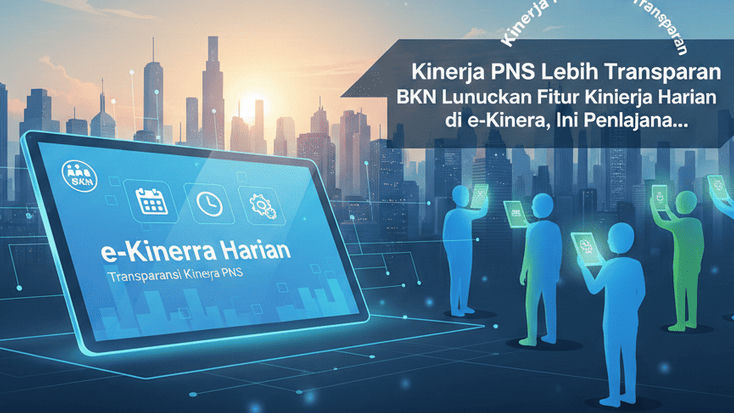 Siap-siap! Kinerja PNS Lebih Transparan, BKN Luncurkan Fitur Kinerja Harian di e-Kinerja, Ini Penjelasannya