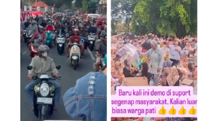 Tantangan Bupati Terlampaui: Massa Demo Pati Lebih Banyak, Minta Sadewo Mundur