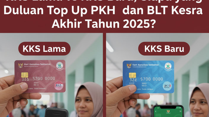 KKS Lama vs KKS Baru, Siapa yang Duluan Top Up PKH dan BLT Kesra Akhir Tahun 2025?