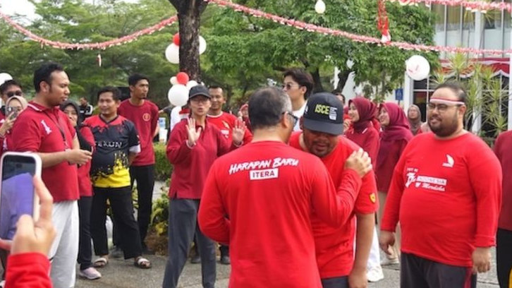 Institut Teknologi Sumatera (Itera) meriahkan HUT ke-80 RI dengan Semarak Lomba, Donor Darah, hingga Sentra Kuliner UMKM