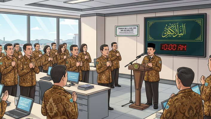 Unik dan Pertama di Indonesia! ASN Kepri Wajib Solawat Setiap Jam 10 Pagi, Ini Aturannya