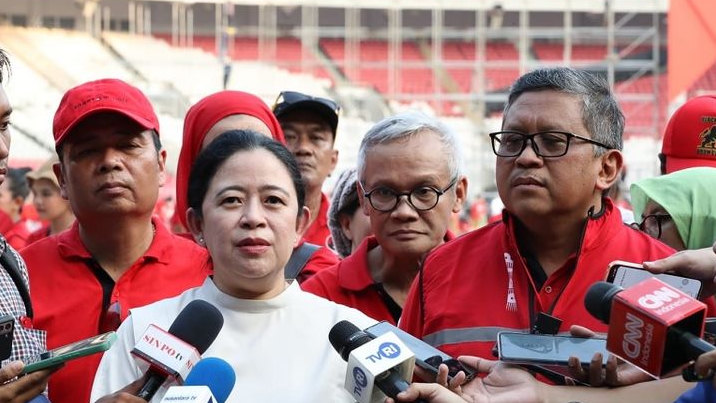 Puan Maharani : Selamat Kepada Mas Prabowo dan Mas Gibran, Tapi Kok Saya Lihat  Tidak Pakai Jaket Partai Lain