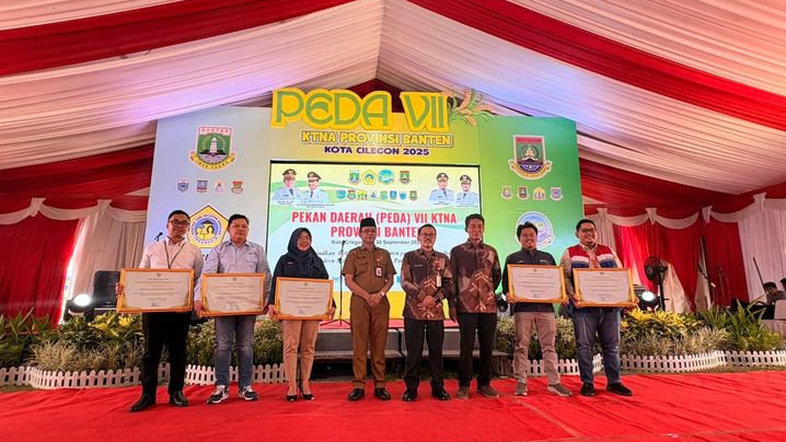 Pertamina Patra Niaga Regional JBB Dukung Swasembada Pangan di Banten Lewat Pekan Daerah VII KTNA