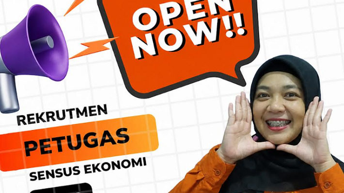 Rekrutmen Petugas Sensus Ekonomi 2026 Dibuka, Pendataan Door to Door Mulai Juni hingga Agustus