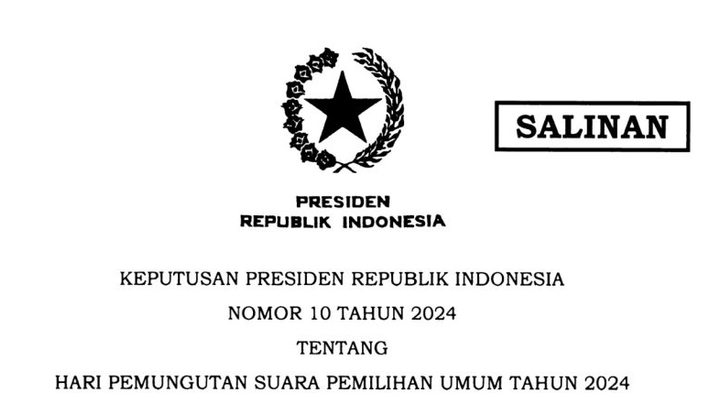 Pemilu 2024 Lebih Demokratis: Presiden Umumkan 14 Februari 2024 Sebagai Hari Libur Nasional