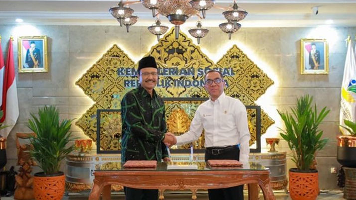 MoU Hilirisasi Sekolah Rakyat, Mensos dan Mendikti Saintek Sepakat Prioritaskan Beasiswa hingga Tes DNA Talent