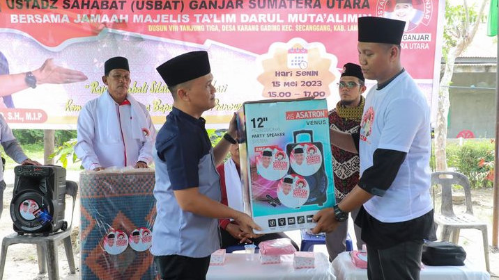 Ustadz Sahabat Ganjar Gelar Pelatihan Khotbah di Kabupaten Langkat