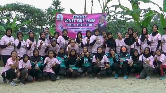 Srikandi Ganjar Banten Gelar Turnamen Voli untuk Kembangkan Minat dan Bakat Masyarakat