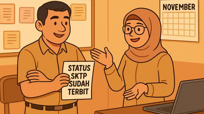 Status SKTP Sudah Terbit? TPG Aman, Guru Diminta Bersabar Menunggu Pencairan November Ini