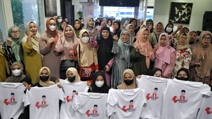 Relawan Ganjar Pranowo Luncurkan Wadah Kreativitas dan Aspirasi Muslimah di Jaksel