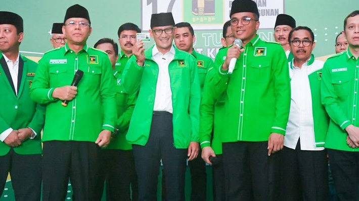 Menelisik Rencana Usai Resmi Gabung PPP, Sandiaga Uno Cawapres Ganjar Pranowo?