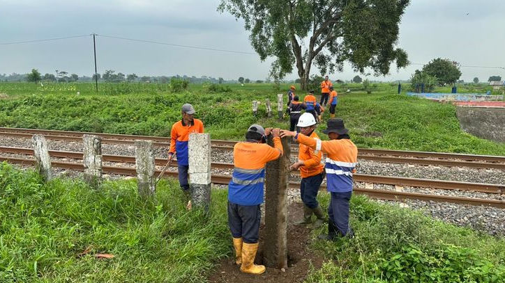 Upaya Peningkatan Keselamatan, KAI Daop 3 Cirebon Lakukan Penutupan Perlintasan Sebidang di Triwulan I 2026