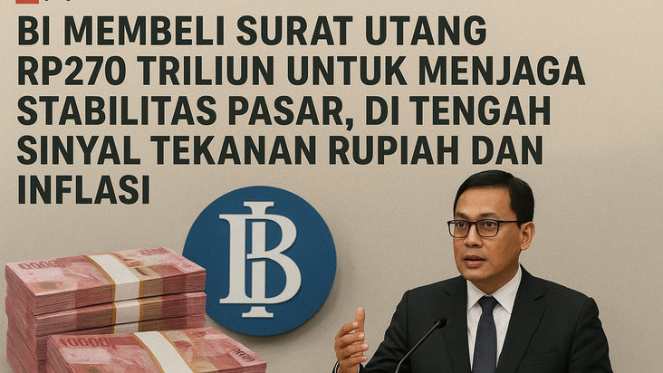 BI Borong Surat Utang, Impor Naik Tanda Ekonomi Indonesia Sedang Panas atau Justru Mulai Tertekan?