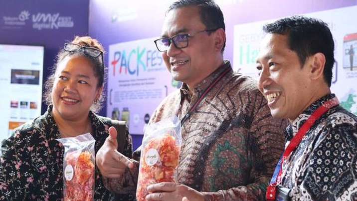 UMK Digital Fest 2025 Resmi Dibuka, Telkom Genjot UMKM Go Digital