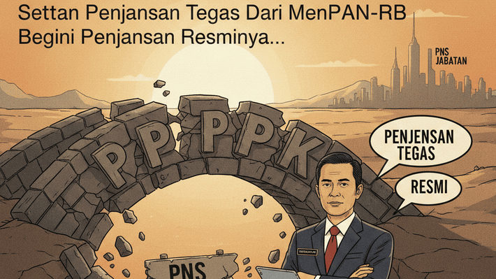 Harapan PPPK jadi PNS Tanpa Tes Pupus, Setelah Penjelasan Tegas  Dari MenPAN-RB, Begini Pnejelasan Resminya