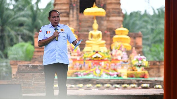 Gubernur Edy Rahmayadi Ajak Lestarikan Warisan Budaya dan Bangun Candi Bahal di Paluta