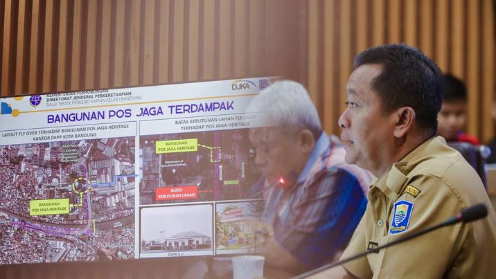 Plt Walikota Bandung Optimis Flyover Ciroyom Selesai Akhir Tahun