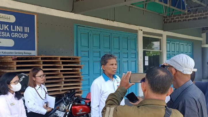 Ombudsman Sumut Temukan Timbunan Pupuk di Gudang PT Pupuk Indonesia Sergai