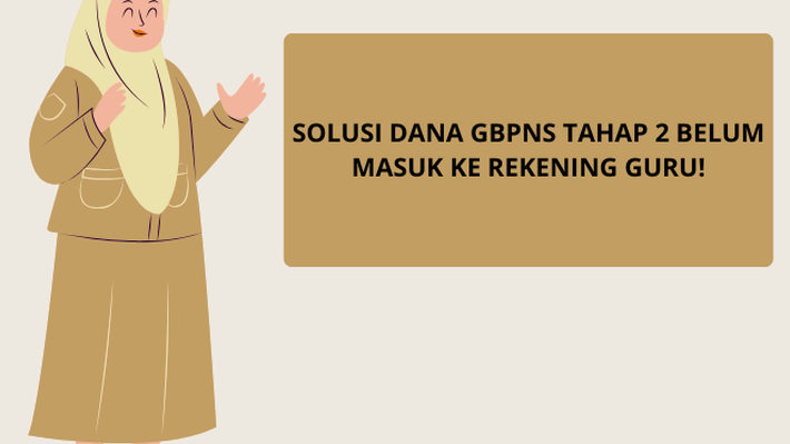 Insentif GBPNS Tahap 2 Sudah Dicairkan, Namun Banyak Guru Mengaku Saldo Masih Kosong