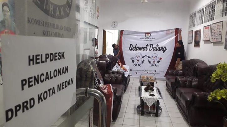 KPU Medan Buka Pendaftaran Pengajuan Bacalon DPRD, Catat! Ini Syarat-syaratnya.