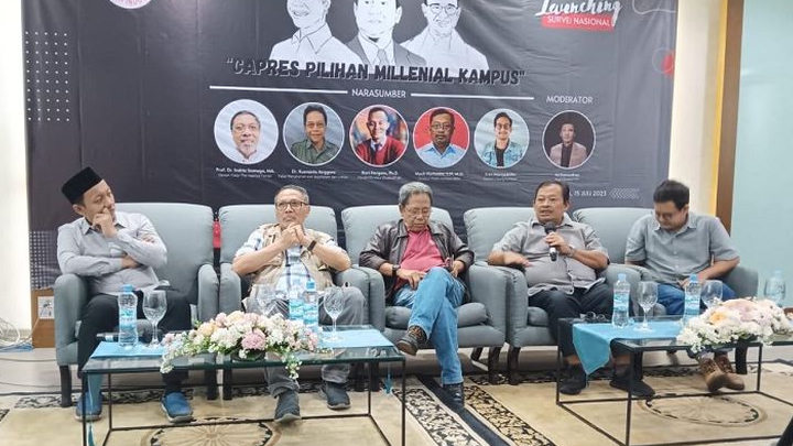 Ganjar Capres Ideal Pilihan Milenial Kampus, Begini Analisa BRIN terhadap Dua Capes Lainnya