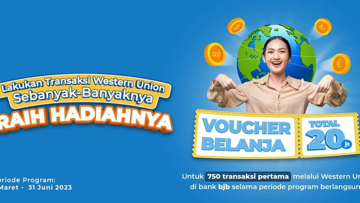 Gebyar Hadiah bank bjb Remittance Reward Western Union