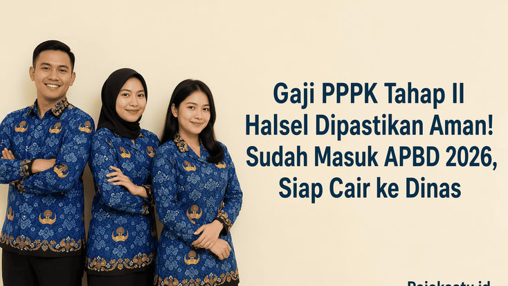 Gaji PPPK Tahap II Halsel Dipastikan Aman! Sudah Masuk APBD 2026, Siap Cair ke Dinas