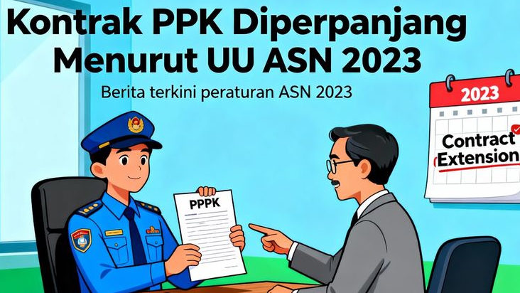 TERUNGKAP! Ini 5 Faktor yang Bikin Kontrak PPPK Diperpanjang Menurut UU ASN 2023