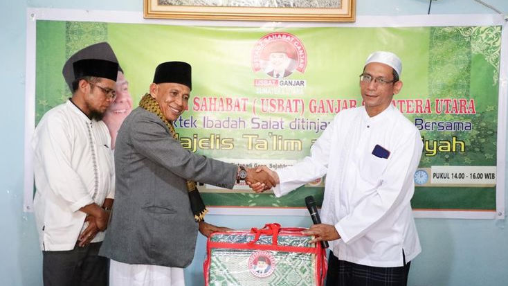 Usbat Ganjar Edukasi Warga Medan Tentang Manfaat Sehat Gerakan Salat