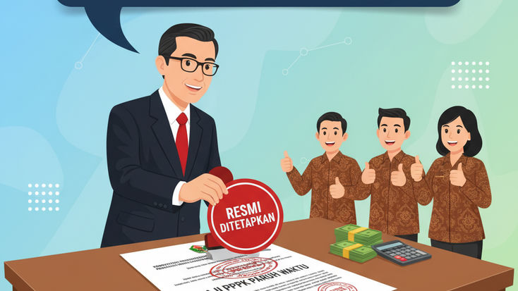 Gaji PPPK Paruh Waktu Resmi Ditetapkan MenPAN RB, Ini Daftar 7 Daerah Tertinggi di Sumatera Selatan