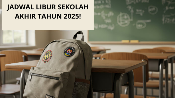 Resmi! Ini Jadwal Libur Sekolah Desember 2025–Januari 2026, Siswa Libur Dua Minggu