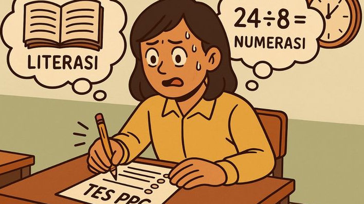 Tes Substantif PPG Bikin Deg-degan, Literasi dan Numerasi Jadi Tantangan di Tengah Waktu yang Mepet!
