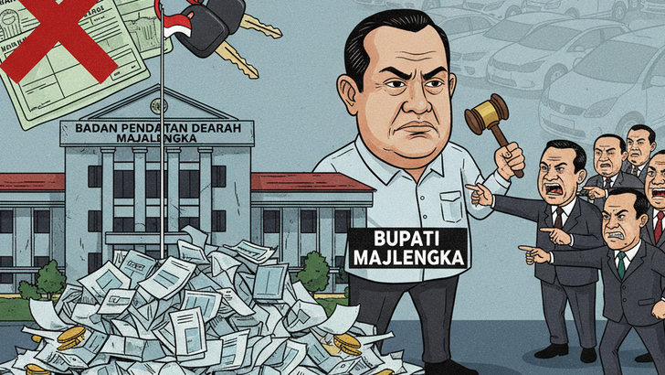 Miris! ASN Majalengka Nunggak Pajak Kendaraan Rp 9 Miliar, DPRD Desak Bupati Bertindak