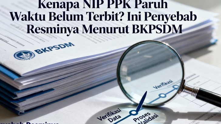 Kenapa NIP PPPK Paruh Waktu Belum Terbit? Ini Penyebab Resminya Menurut BKPSDM