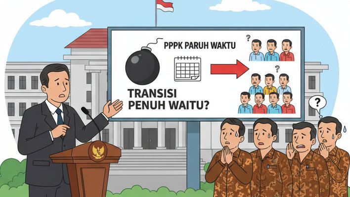 PPPK Paruh Waktu Bisa Jadi Bom Waktu bagi Pemda Jika Transisi Tak Dipersiapkan
