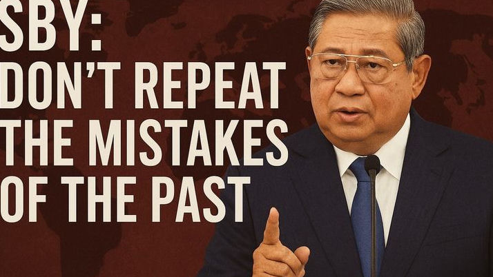 SBY Serukan Diplomasi Perdamaian, Indonesia Diminta Jadi Penengah Dunia di Tengah Ancaman Perang Global