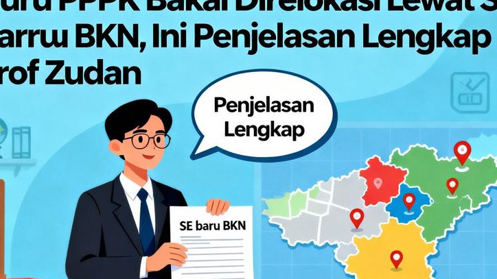 Guru PPPK Bakal Direlokasi Lewat SE Baru BKN, Ini Penjelasan Lengkap Prof Zudan