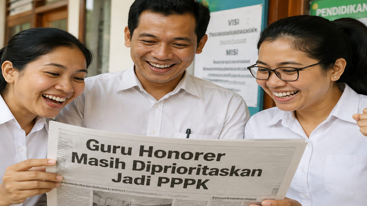 SE Mendikdasmen 2026 Bawa Angin Segar, Guru Honorer Masih Diprioritaskan Jadi PPPK