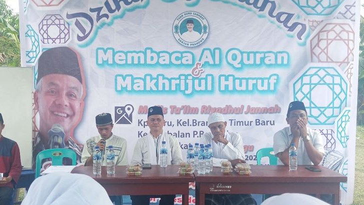 TGS Ganjar Beri Bantuan Sound System ke Majelis Taklim di Langkat
