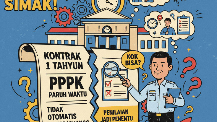 Revisi UU ASN Hapus PPPK Paruh Waktu, Semua Beralih ke Penuh Waktu
