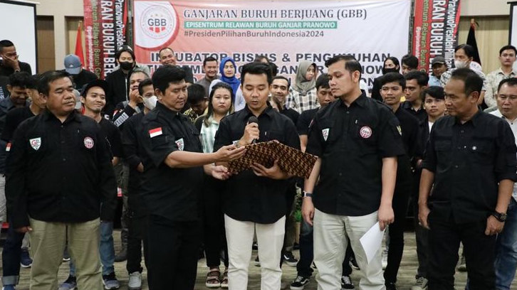 Ganjaran Buruh Kukuhkan Tim Pemenangan di 50 Perusahaan di Cirebon