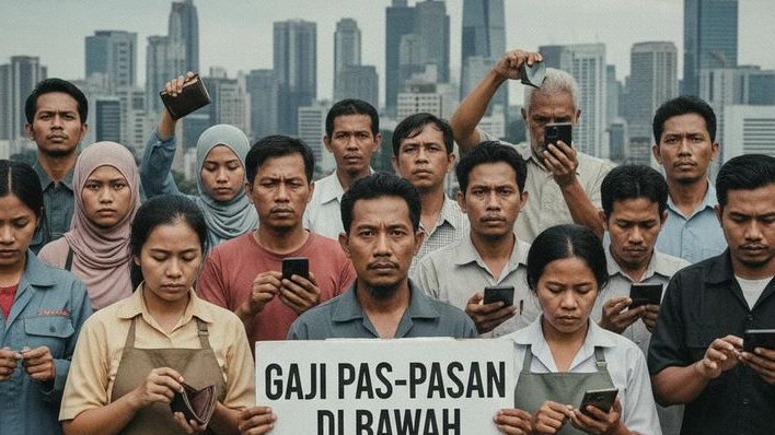 Gaji Pas-Pasan di Bawah Rp 3,5 Juta Cemas! Tak Ada BSU Tahap 2, Buruh Menjerit Harap Bantuan Akhir Tahun dari Pemerintah