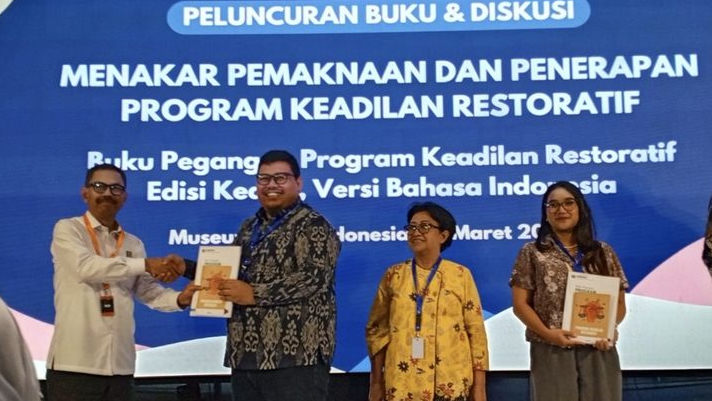 UNODC Inisiasi Diskusi dan Peluncuran Buku 'Keadilan Restoratif' versi Bahasa Indonesia