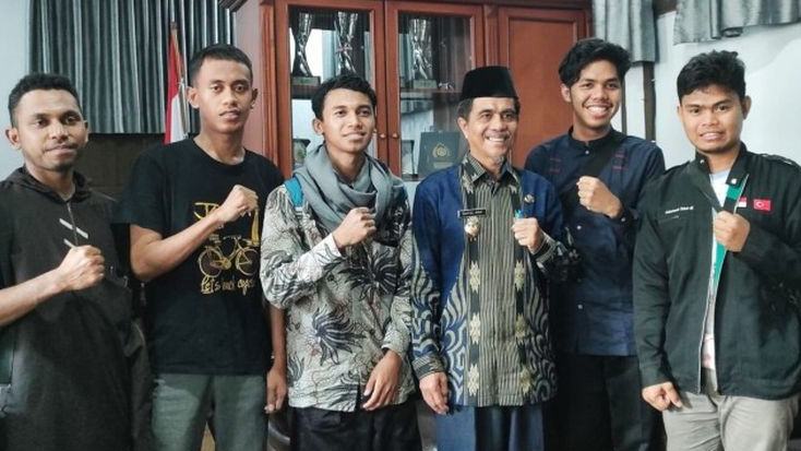 Dievakuasi dari Wilayah Konflik Bersenjata, Lima Mahasiswa Sudan Asal Selayar Tiba di Benteng
